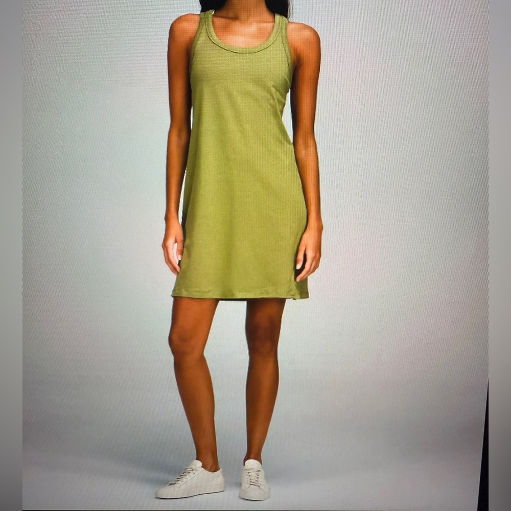 Lululemon Classic Fit Cotton Blend Scoop Dress